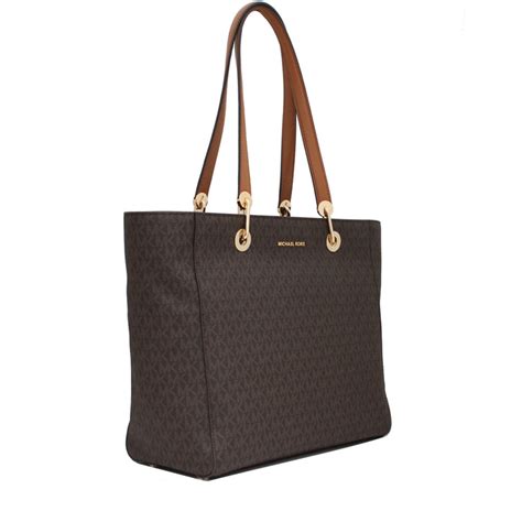michael kors raven large logo tote